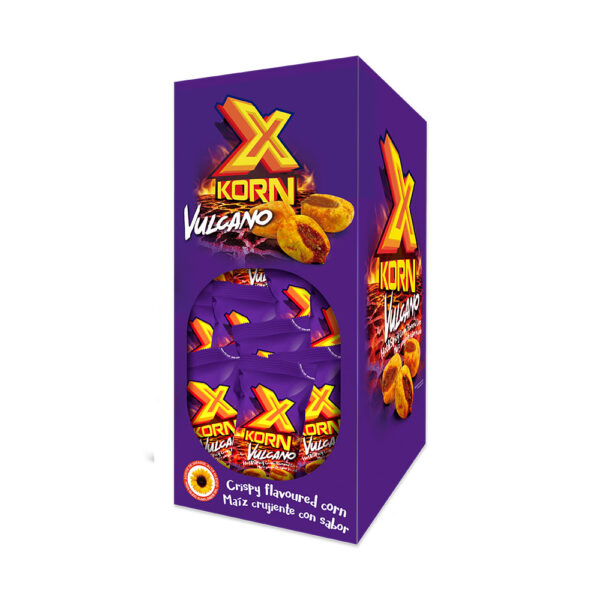 XKorn Vulcano Lángolóan Csípős ropogós kukorica 35g - Image 2