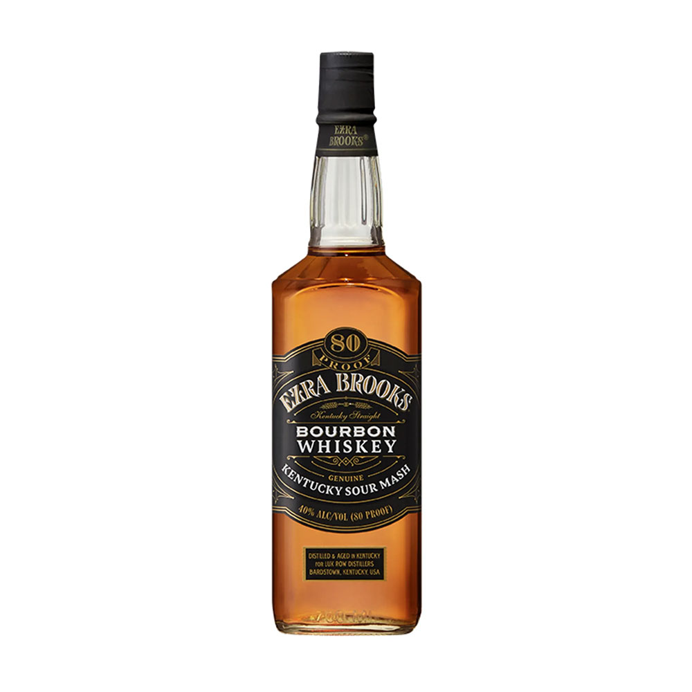 Ezra Brooks Black Label bourbon whiskey 1,0 40% 1 Ezra Brooks Black Label bourbon whiskey 1,0 40%