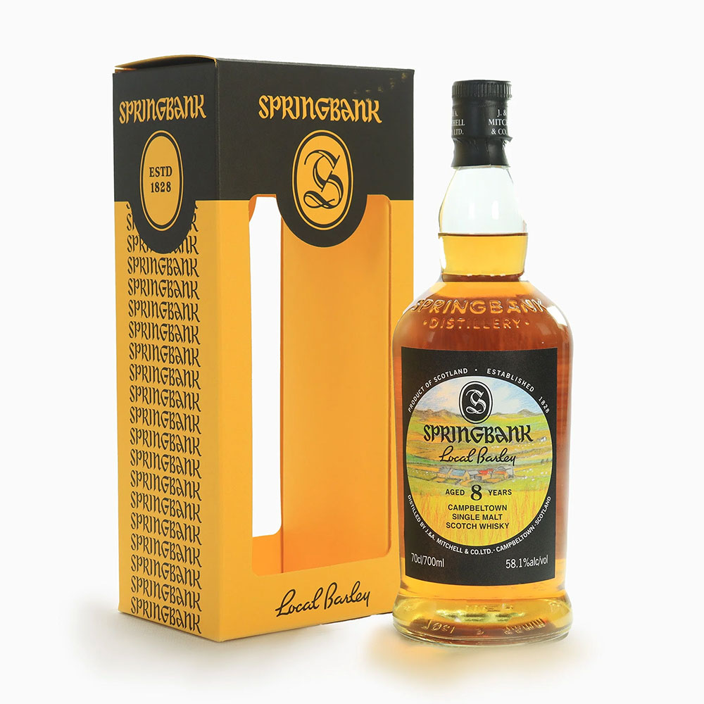 Springbank 8 éves Local Barley whisky 0,7 pdd 58,1% 1 Springbank 8 éves Local Barley whisky 0,7 pdd 58,1%