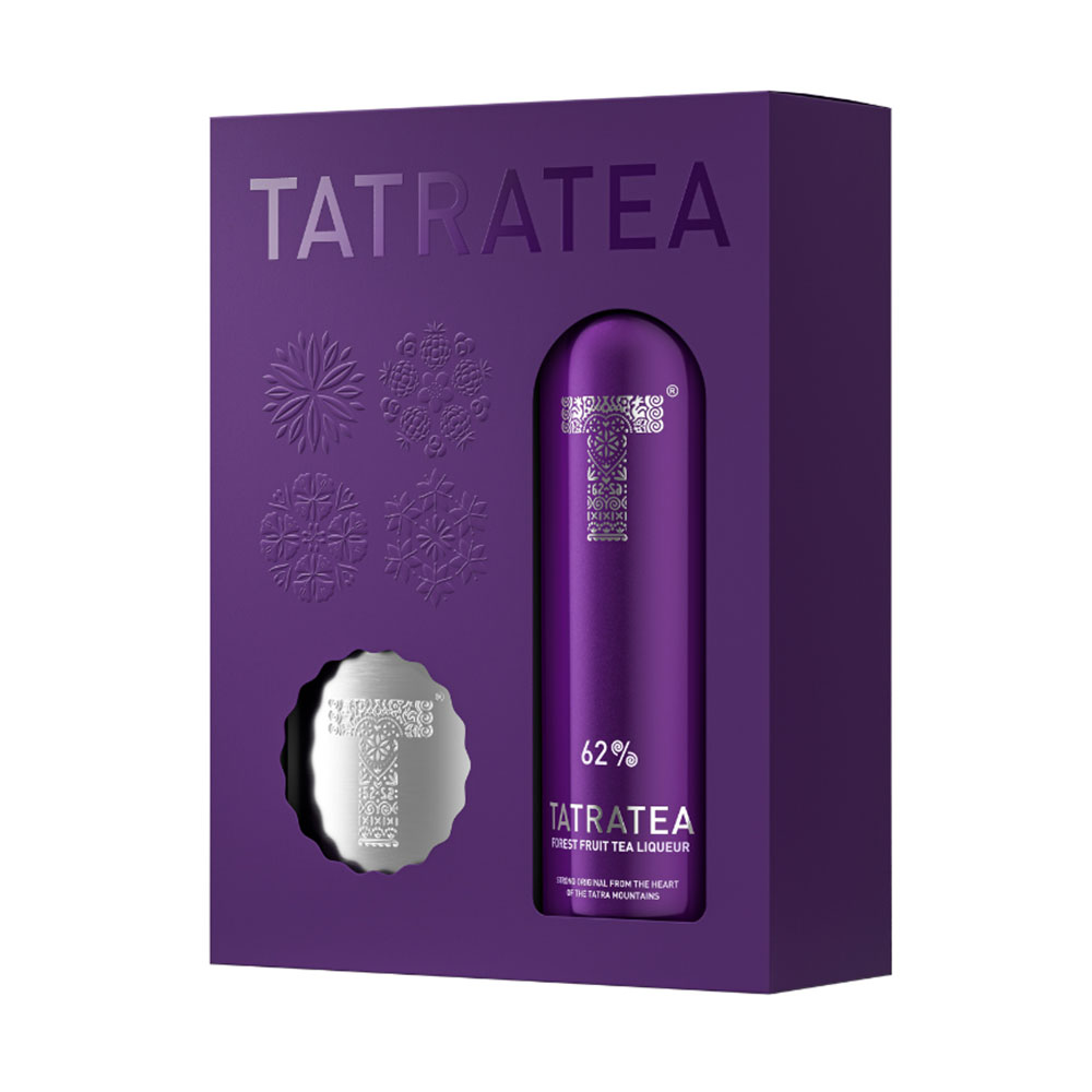 Tatratea Erdei gyümölcs + Flaska 0,7 62% DRS 1 Tatratea Erdei gyümölcs + Flaska 0,7 62% DRS