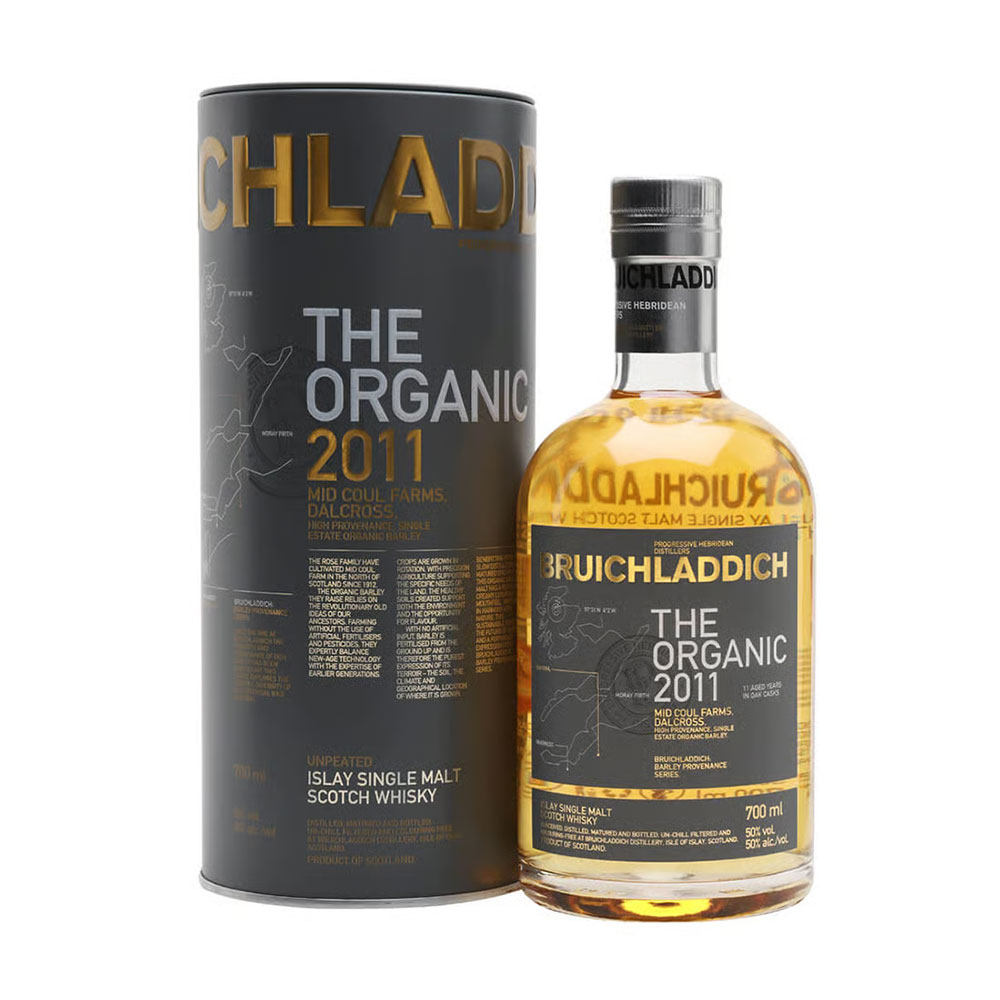 Bruichladdich Organic Barley 2011 0,7 dd 50% 1 Bruichladdich Organic Barley 2011 0,7 dd 50%