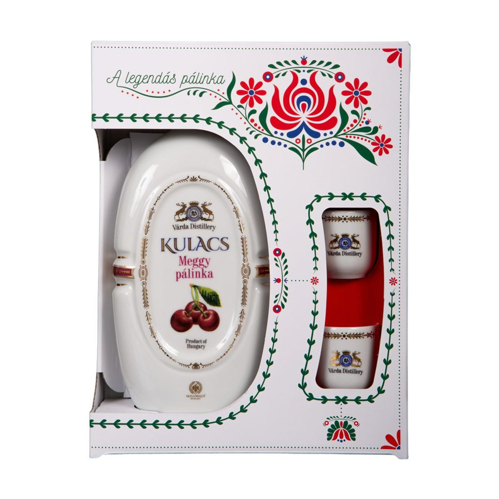 Várda Distillery Porcelánkulacsos Meggypálinka 0,35 pdd + 2 pohár 40% 1 Várda Distillery Porcelánkulacsos Meggypálinka 0,35 pdd + 2 pohár 40%