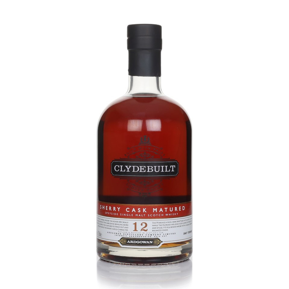 Ardgowan Clydebuilt Scotch Sherry Cask 12 éves PX & Oloroso Cask whisky 0,7 pdd 46% 1 Ardgowan Clydebuilt Scotch Sherry Cask 12 éves PX & Oloroso Cask whisky 0,7 pdd 46%