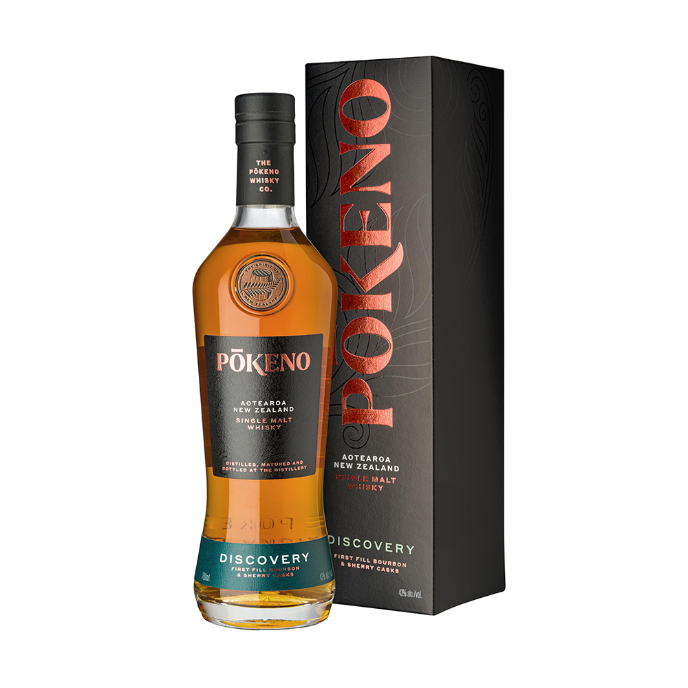 Pōkeno Discovery Single Malt whisky 0,7 pdd 43% 1 Pōkeno Discovery Single Malt whisky 0,7 pdd 43%