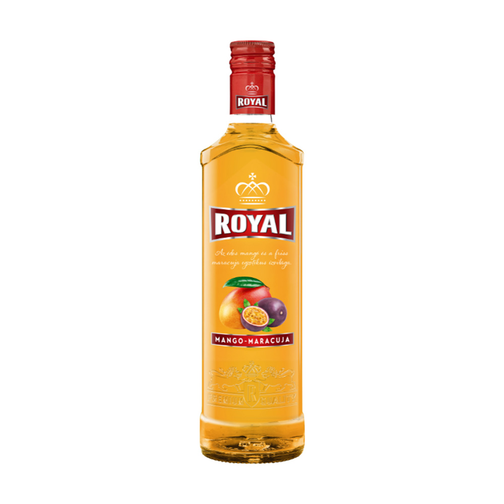 Royal Mangó-Maracuja vodkalikőr 0,5 26% DRS 1 Royal Mangó-Maracuja vodkalikőr 0,5 26% DRS